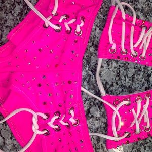 Crystal rave/ Dance audition set with Swarovski crystals